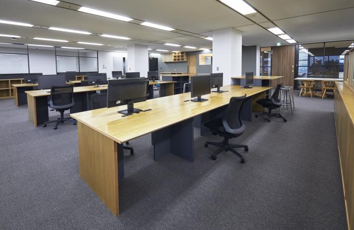 三軒茶屋オフィス/東京 世田谷区「三軒茶屋」/オフィスデザイン内装/設備工事/オフィス移転写真5枚目