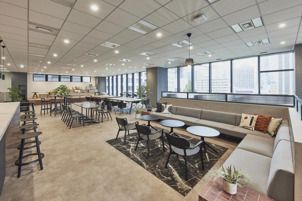 港区神谷町オフィス/134坪／新築オフィスビル入居工事写真3枚目