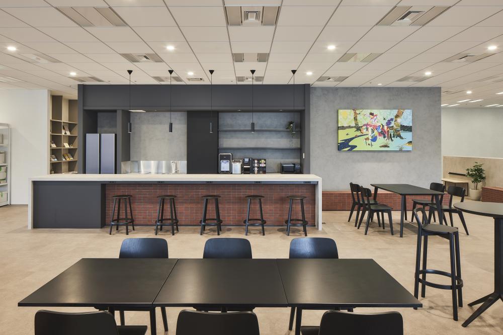 港区神谷町オフィス/134坪／新築オフィスビル入居工事写真4枚目