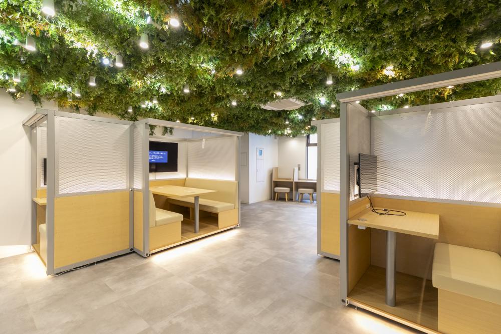 新宿西口貸会議室店舗/38坪/オフィス内装工事写真2枚目